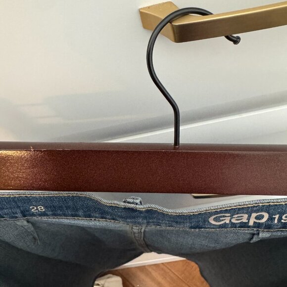 Gap 1969: Denim Skirt Size 28 Button Down Denim A-Line - Picture 3 of 3